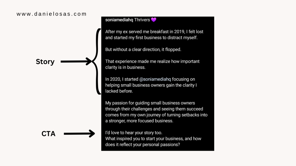 examples of story hook Instagram captions